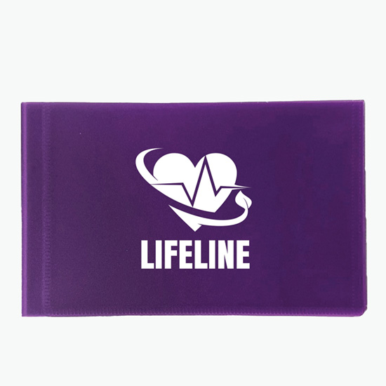 Registration Dual Card Holder - One Color Imprint