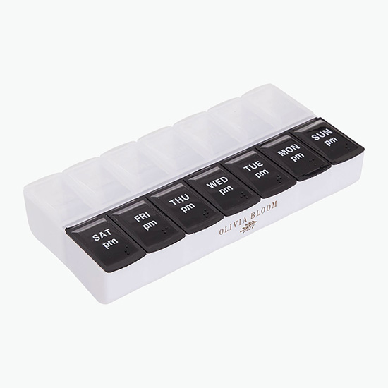 Recycled AM-PM Pill Case