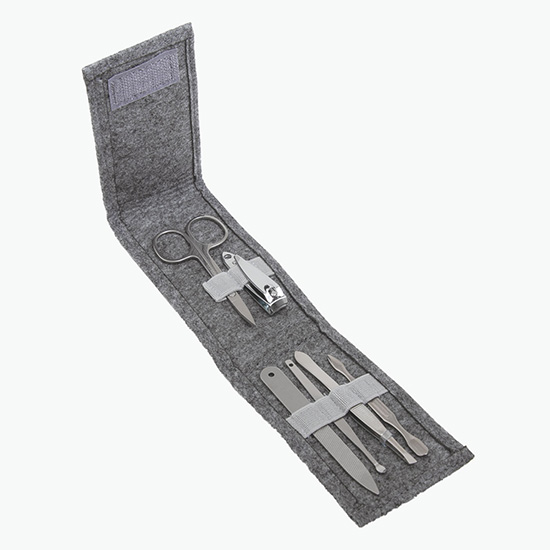 The Goods Recycled Felt 6-pc Manicure Set - Full Color