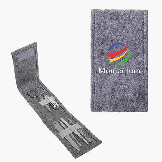The Goods Recycled Felt 6-pc Manicure Set - Full Color
