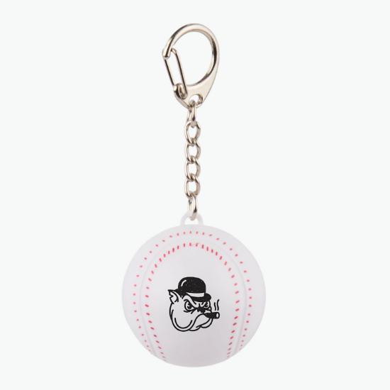 Recycled Baseball SPF15 Lip Balm Keychain - 24-Hour Production