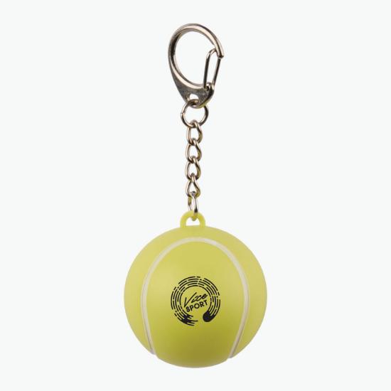Recycled Tennis Ball SPF15 Lip Balm Keychain - 24-Hour Production