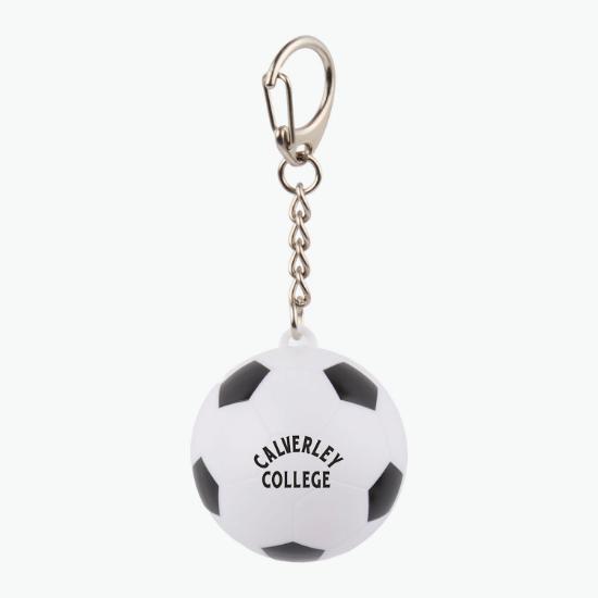Recycled Soccer Ball SPF15 Lip Balm Keychain