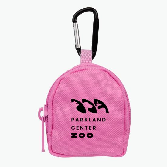 Recycled Mini Backpack Bag Charm - 24-Hour Production
