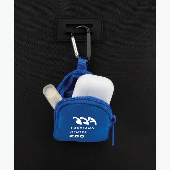Recycled Mini Backpack Bag Charm