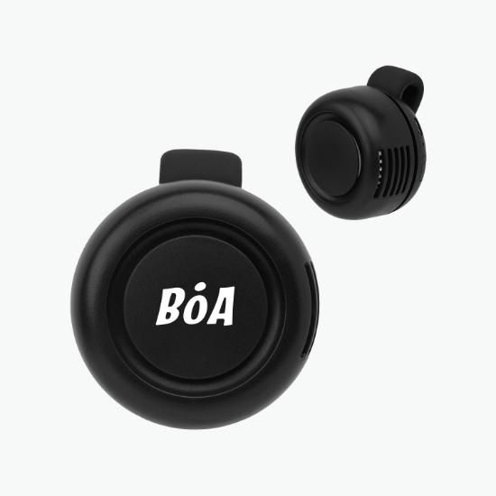 Recycled Rechargeable Mini Clip Fan - 24-Hour Production