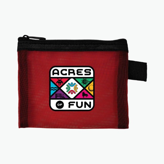 Urban Mesh Zip Pouch