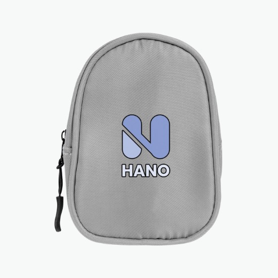 Anywhere Recycled Pouch with Carabiner and Wristband - Full Color