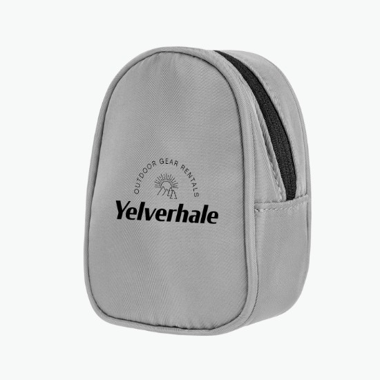 Anywhere Recycled Pouch with Carabiner and Wristband - Full Color