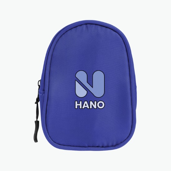 Anywhere Recycled Pouch with Carabiner and Wristband - Full Color