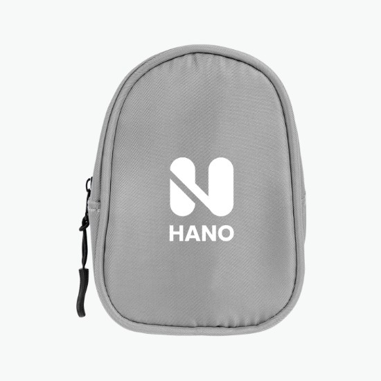 Anywhere Recycled Pouch with Carabiner and Wristband