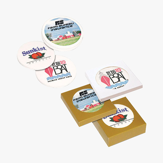 Ceramic Coaster - Set of 1 - Full Color