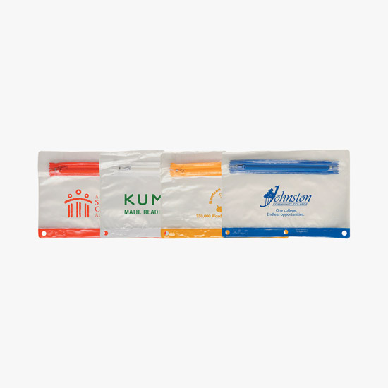 Zippered School Pouch Value Kit