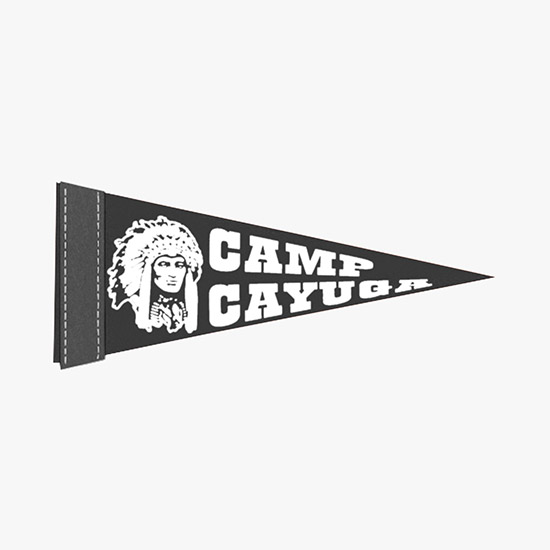 Felt Pennant - 5 x 12