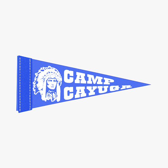 Felt Pennant - 5 x 12