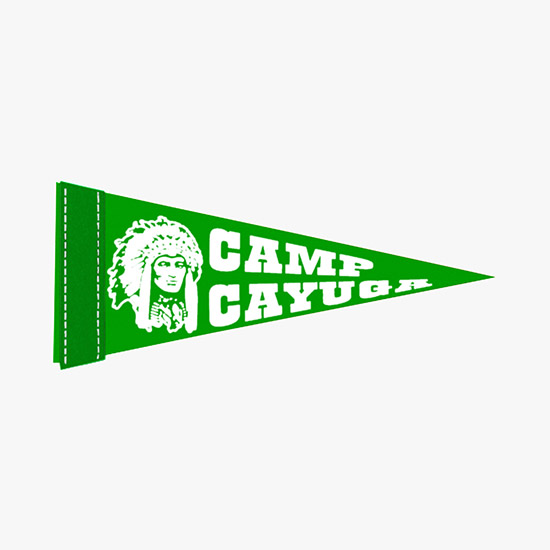 Felt Pennant - 5 x 12