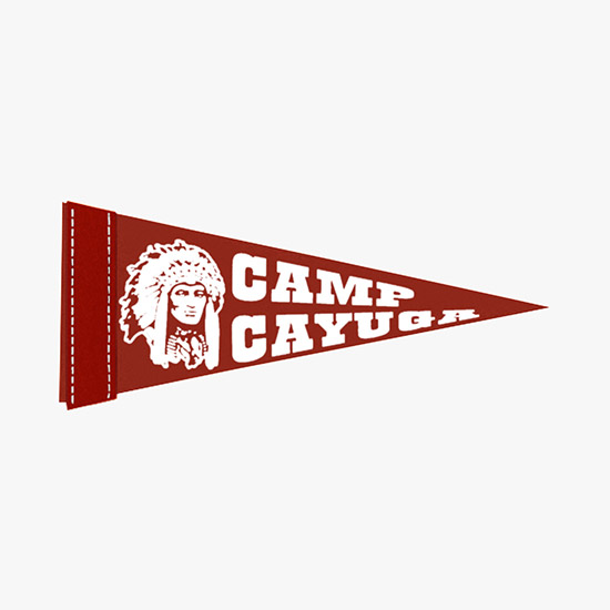 Felt Pennant - 5 x 12