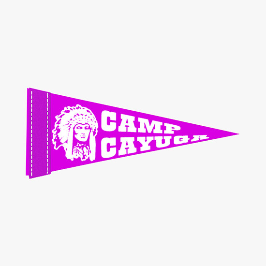 Felt Pennant - 5 x 12