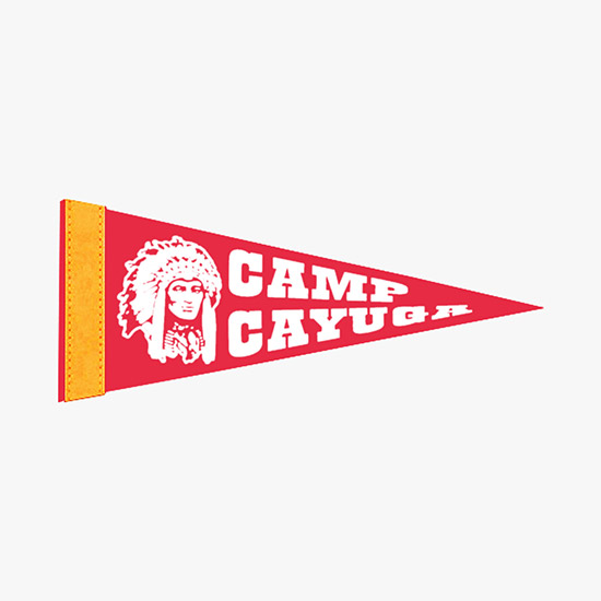 Felt Pennant - 5 x 12