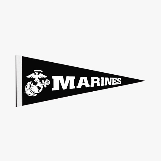 Felt Pennant - 12 x 30