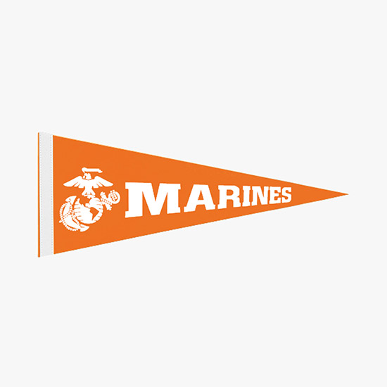Felt Pennant - 12 x 30
