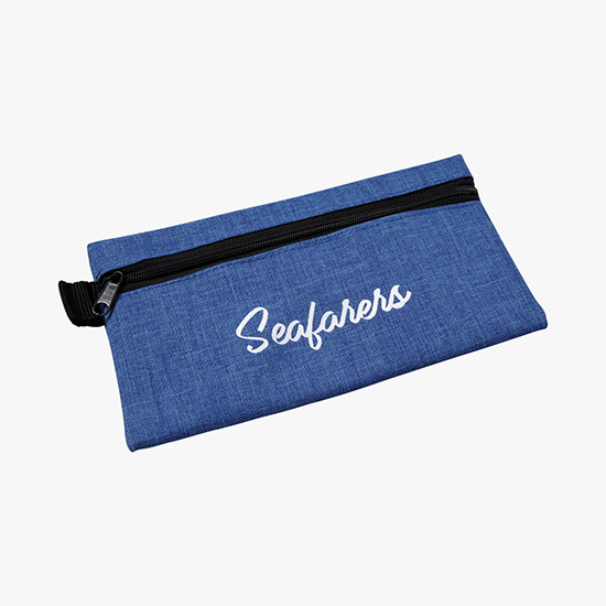 Ridge Zipper Pouch