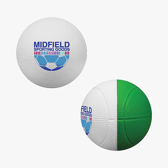 Full-Color Two-Tone Foam Basketball - 4