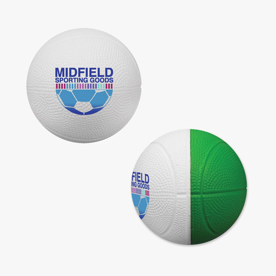 Two-Tone Foam Basketball - 4