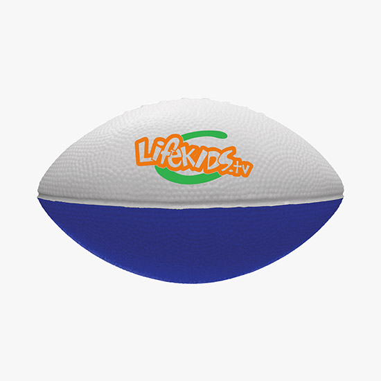 Full-Color Two-Tone Foam Football - 7