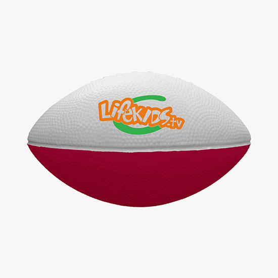 Full-Color Two-Tone Foam Football - 7