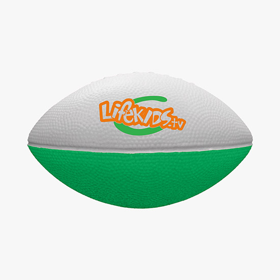 Full-Color Two-Tone Foam Football - 7