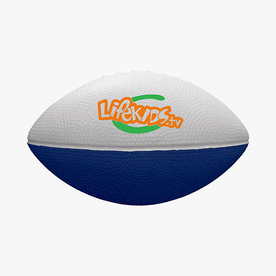 Full-Color Two-Tone Foam Football - 7