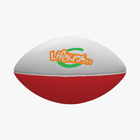 Full-Color Two-Tone Foam Football - 7