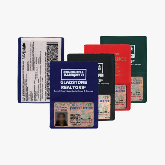 Vinyl Insurance Card Holder Plus