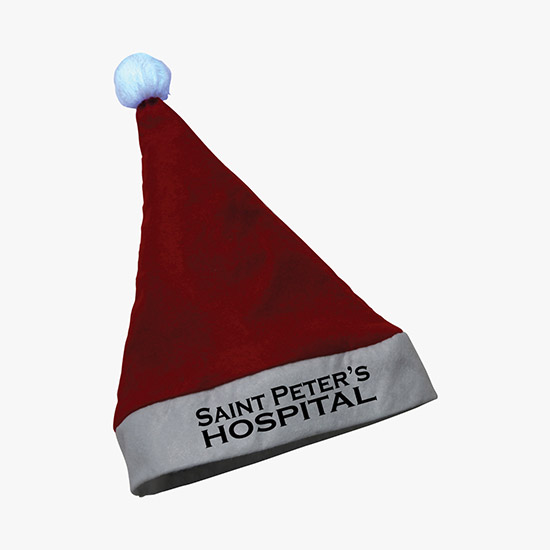 Light-Up Santa Hat