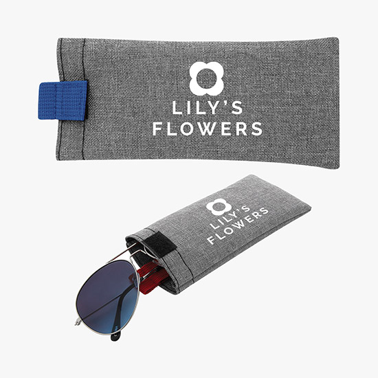 Heathered Glasses Pouch - 24-Hour Production