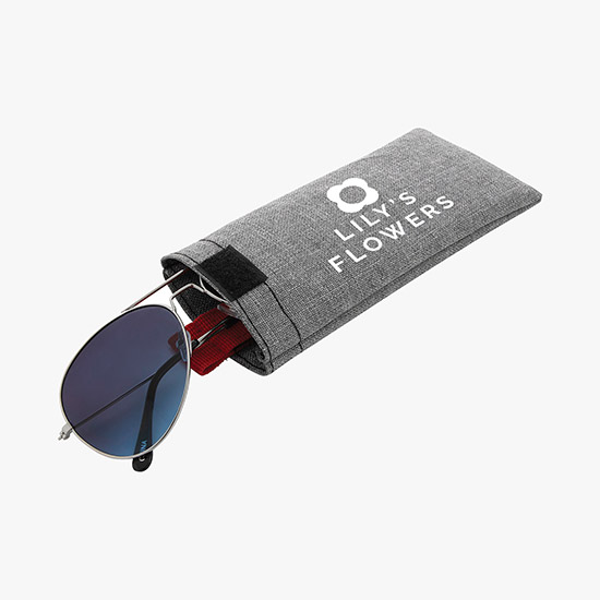 Heathered Glasses Pouch - 24-Hour Production