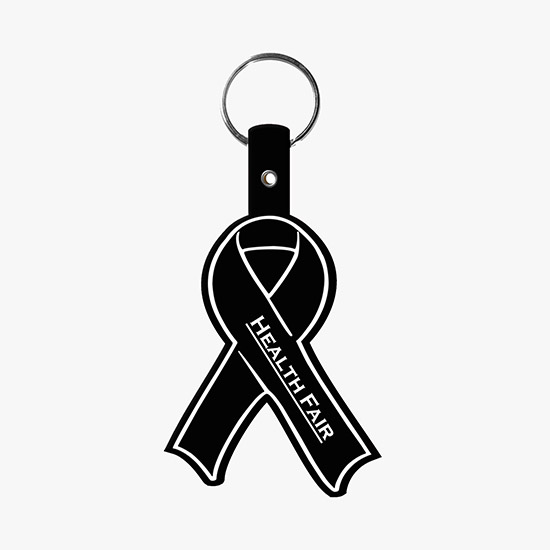 Flexible Key Tag - Awareness Ribbon