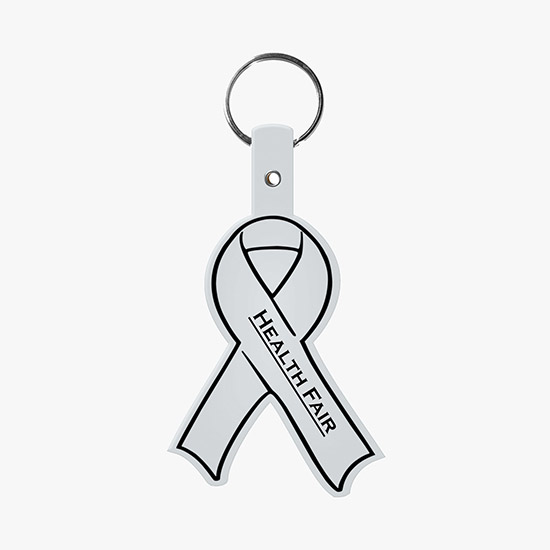 Flexible Key Tag - Awareness Ribbon