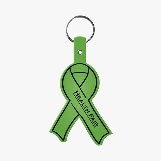 Flexible Key Tag - Awareness Ribbon