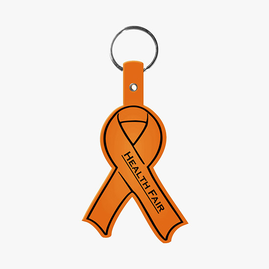 Flexible Key Tag - Awareness Ribbon