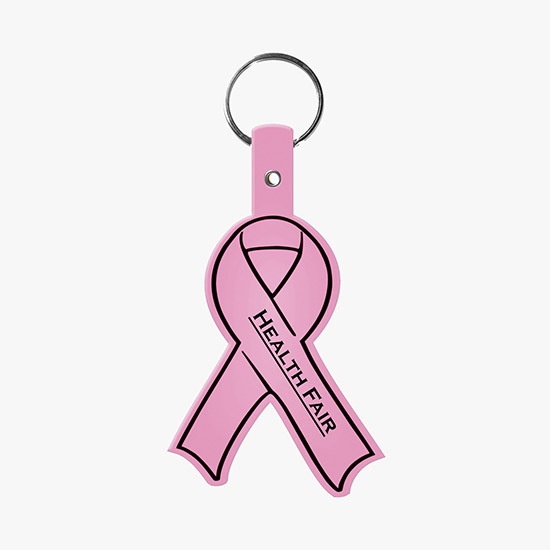Flexible Key Tag - Awareness Ribbon