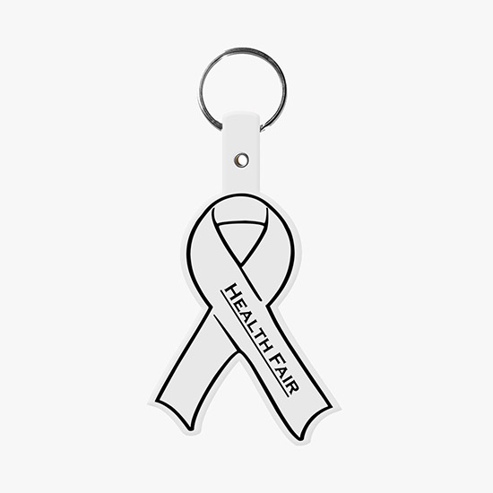 Flexible Key Tag - Awareness Ribbon