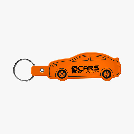 Flexible Key Tag - Car