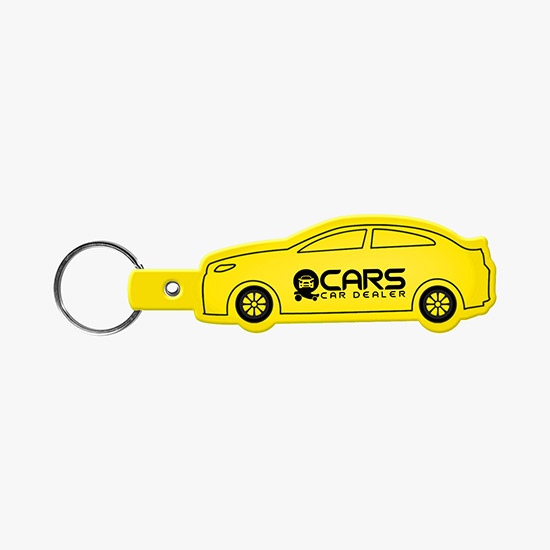 Flexible Key Tag - Car