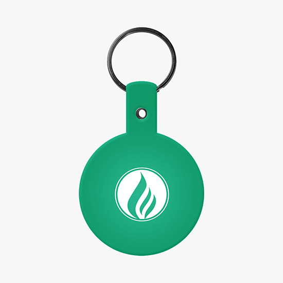 Flexible Key Tag - Circle