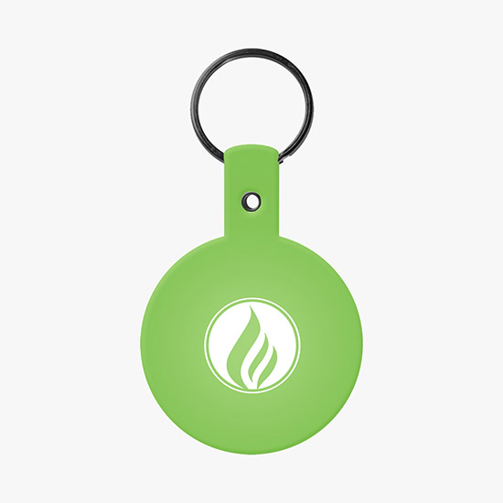 Flexible Key Tag - Circle