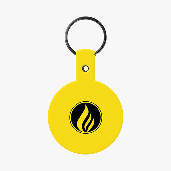 Flexible Key Tag - Circle