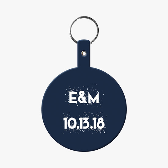 Flexible Key Tag - Large Circle