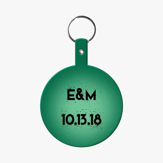 Flexible Key Tag - Large Circle